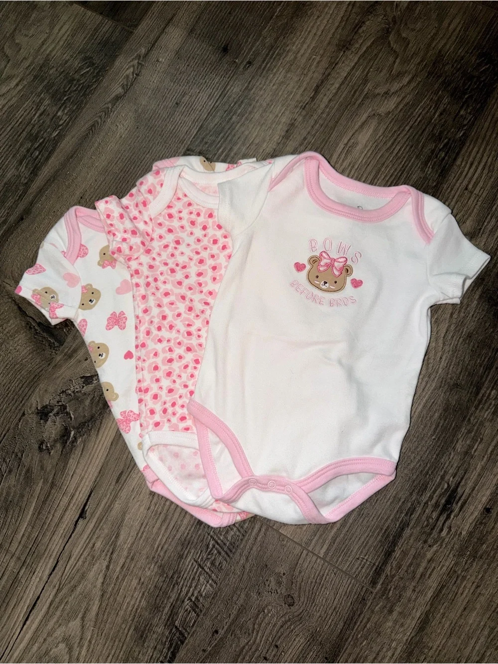 Girls Bodysuit Set - 3-Pack